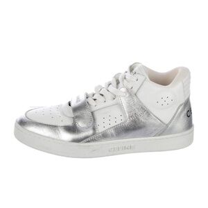 Celine Leather Trainer, Hi-top Sneakers, 39
